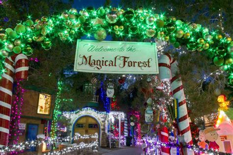 Immerse Yourself in the Enchanting Atmosphere of the Magical Forest Las Vegas Christmas Celebration